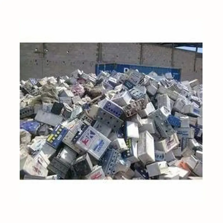 Afval Gebruikt Loodzuur Batterij Schroot Breken En Scheiden Recycling Machine Recycle Plant
