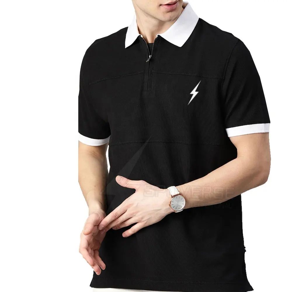 Stilvolles Herren-Polo-T-Shirt schnell trocknend hochwertig Xxs-Größe Straßenbekleidung gefärbtes Polo-T-Shirt zum besten Preis