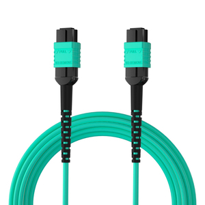 Cable de conexión de fibra MTP MPO | Puente de alta velocidad de 8/12/24 núcleos | OM3 OM4 OS2 | Solución de centro de datos - Product Image 1