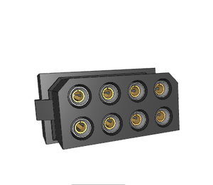 M80-8440845 2 + 2 POS nữ 24-28 AWG Cáp conn. Bộ kết nối độ tin cậy cao cho chốt 2.00mm Pitch cho hàng không vũ trụ PCB điện - Product Image 2