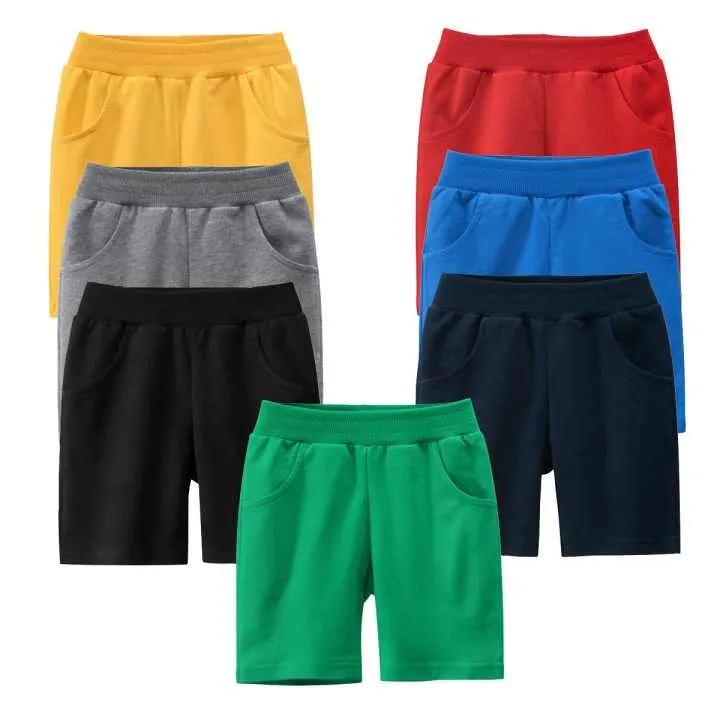 Ingrosso 2024 stile stampato bambini ragazzi Casual pantaloncini corti per Kid Summer Shorts cotone genuino materiale personalizzato per bambini pantaloncini