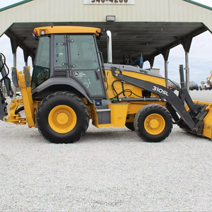 Sıcak satış 2020 Deere 310SL kazıcı yükleyici 2.5Ton kazıcı yükleyici makine tekerlek 4x4 traktör kazıcı yükleyici