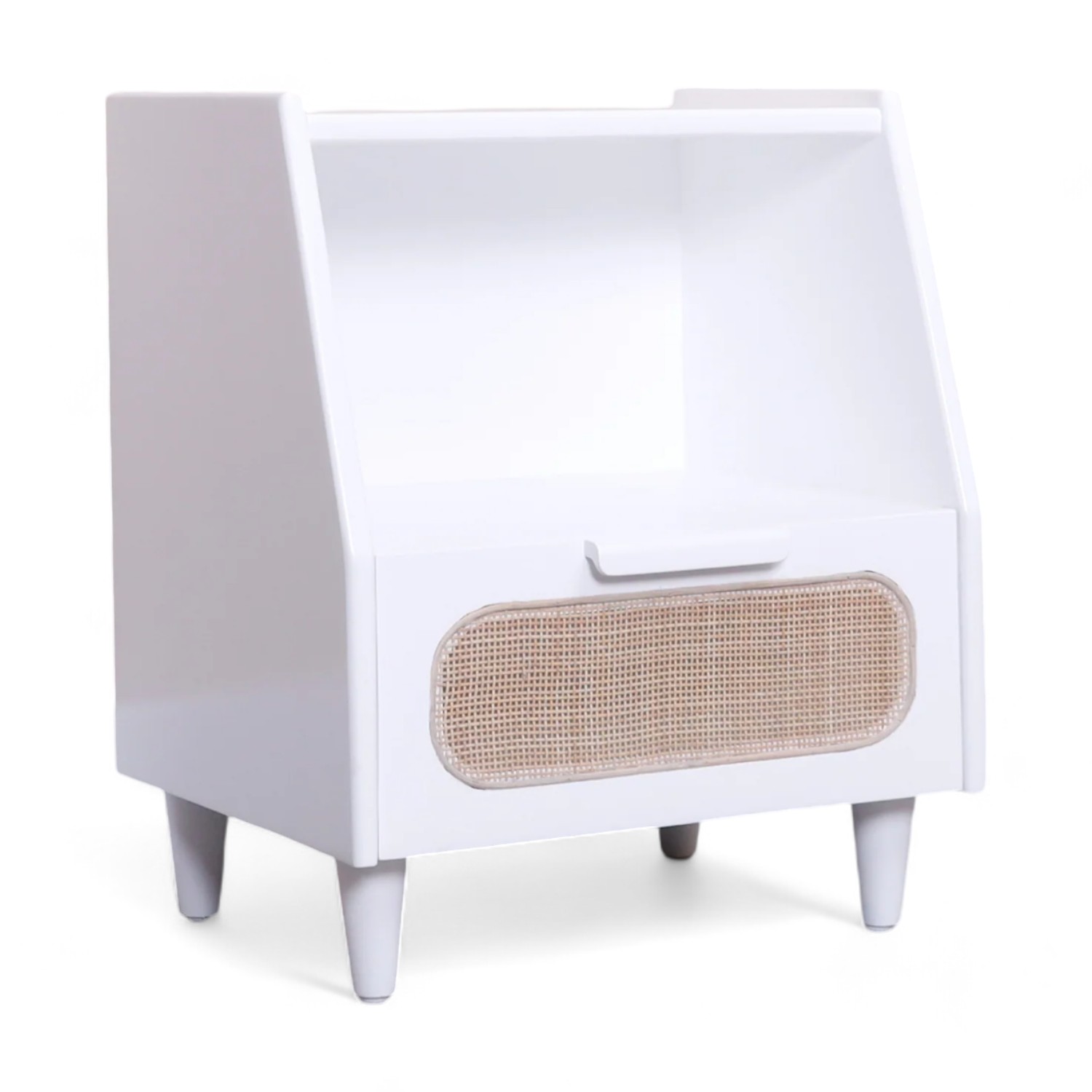 Mahogany Wood in White Polish