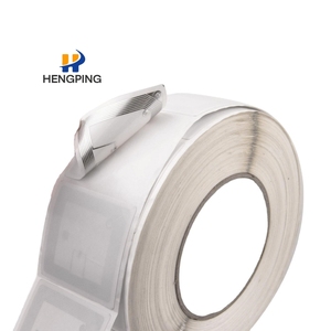 Смарт-наклейка с логотипом на заказ NTAG213 NTAG215 NTAG 216 влажная инкрустация Long Range NFC RFID Label Rolls для продажи - Product Image 1