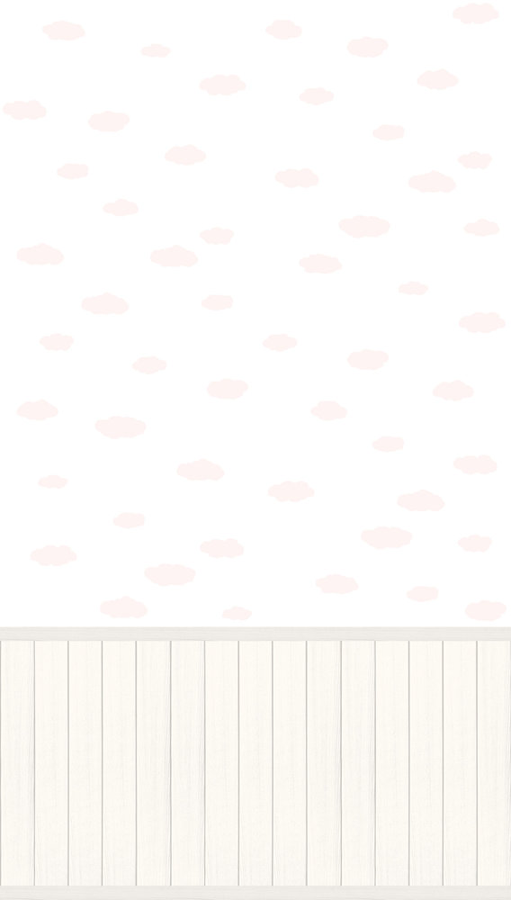 cream white pink