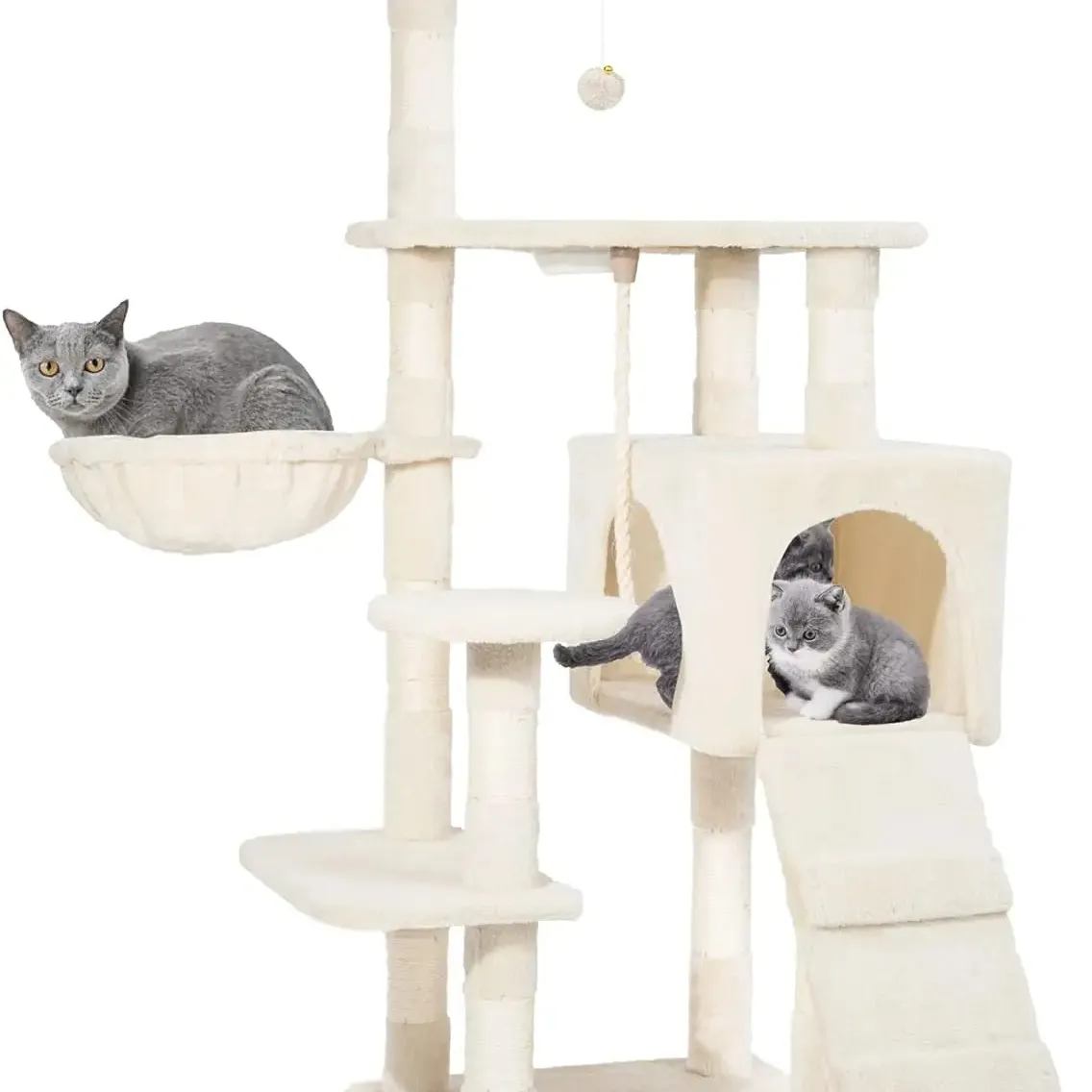 Torre de gatos de diseño europeo para muebles de gatos de interior, condominio, Centro de Actividades, casa de juegos, casa de juegos