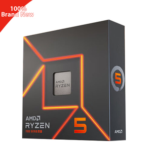 AMD-CPU para videojuegos R5 7600X, 4.7HGz/6 núcleos/12 hilos, accesorios de placa base de ordenador, procesador de PC de escritorio, CPU AM5 AMD R5 7600X - Product Image 1