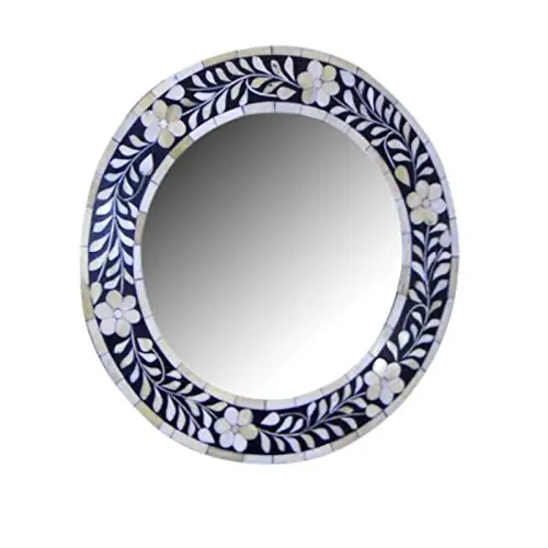 High Quality Indian Handmade Mother Of Pearl Inlay Wall Mirror
