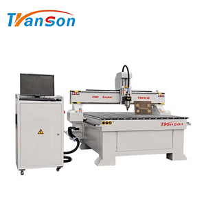 Enrutador CNC de alta precisión, máquina enrutadora CNC completamente automática 1300x2500 con rotativo - Product Image 5
