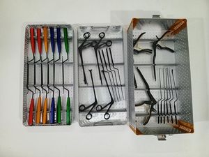 子宮頸部ディスク準備器具セット最小限侵襲脊椎整形外科基本MIS腰椎器具セット - Product Image 5