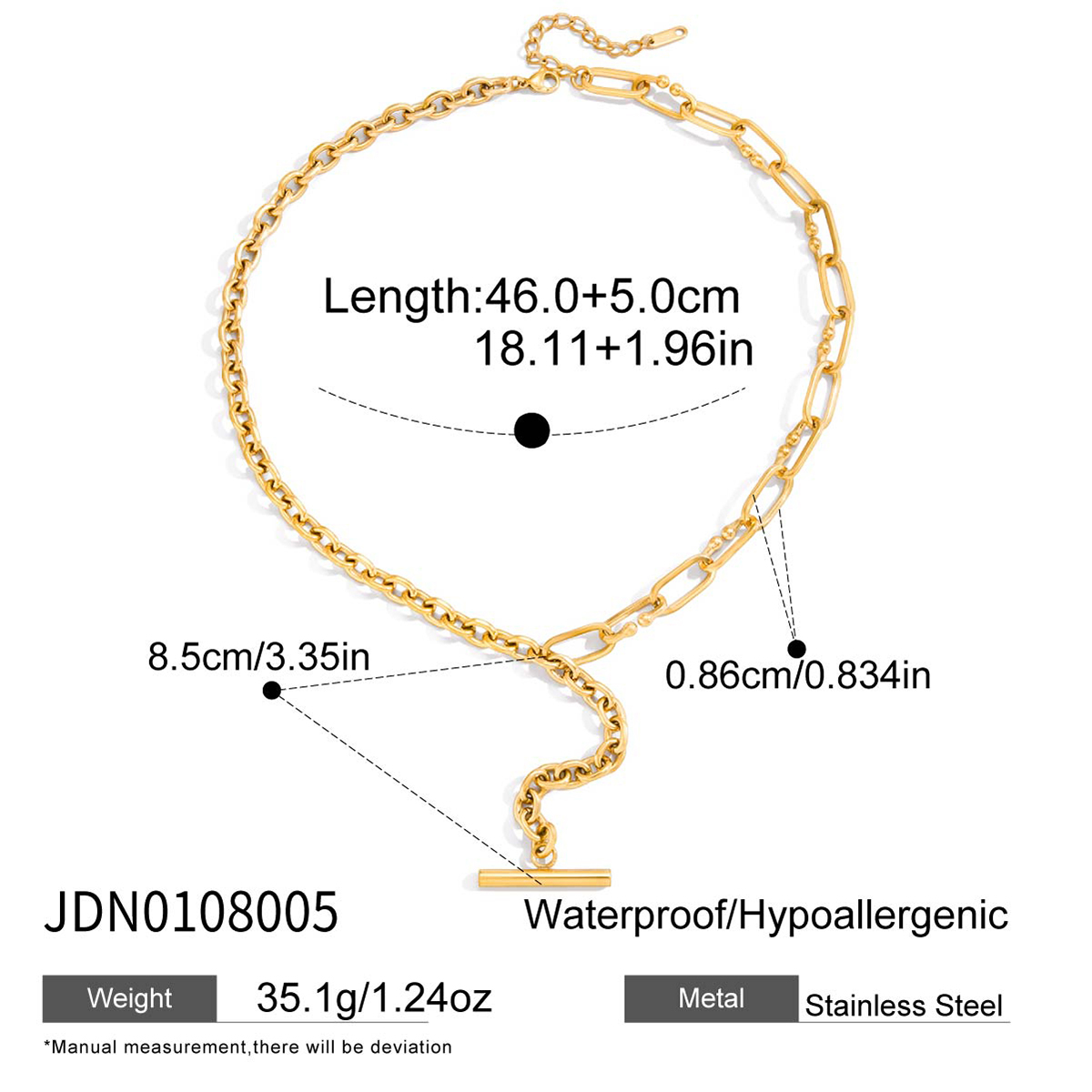 Oro 18 carati JDN0108005