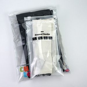ถุงซิปล็อคทำจากพลาสติกสำหรับเสื้อผ้าพิมพ์ลายซิปล็อคแบบกำหนดเอง - Product Image 1