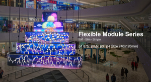 Live Room HD sfondo morbido modulo Display a Led Video Wall Bar Design creativo palco schermo a Led - Product Image 2