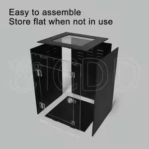Custom Eco-friendly Stackable Pet Cages for Breeding Terrarium Habitat <strong>Arboreal</strong> Reptile Cage Detachable Reptile Enclosure - Product Image 5
