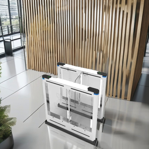 Sistema di controllo di accesso del portone della barriera di sicurezza del supermercato dell'ufficio della costruzione commerciale con RFID/IC il tornello dell'oscillazione del lettore di schede - Product Image 6