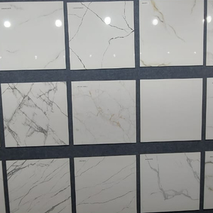 מבריק לבן מזוגגת מחיר 600x600 מ "מ פורצלן קרמיקה מלוטשת רצפת קרמיקה מלוטשת 60 x60