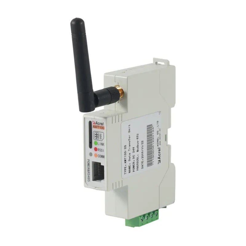Wifi Uplink ve RS485 Downlink ile AWT100-WF ağ geçidi IOT kablosuz iletişim cihazı akıllı ağ geçidi