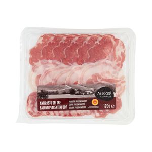 Piacentini pdo antipasto-פרושוטו, coppa, סלמי-גורמה ללא גלוטן בשר איטלקי