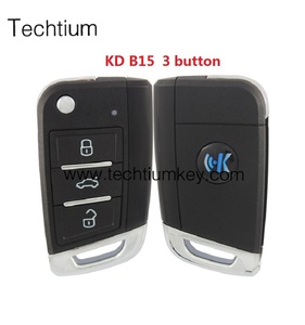 กุญแจรีโมทคอนโทรล B15 3ปุ่มแบบ KD กุญแจรถแบบสากลสำหรับ KD MINI กุญแจรถ KD300 KD-X4 KD900สำหรับกุญแจรถยนต์สไตล์ VW MQB - Product Image 2