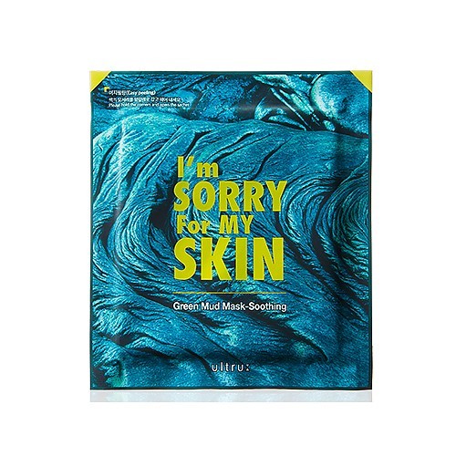 I'm Sorry for My Skin Green Mud Mask Soothing 1pcs