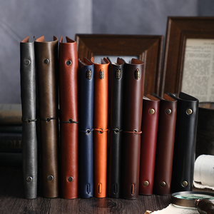 Taccuino per Notebook Business Business Notebook in pelle sintetica a foglia larga di varie Sizes6-ring - Product Image 1