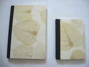 Wholesale <strong>Notebook</strong> <strong>With</strong> 48 Sheets / 96 <strong>Pages</strong> Of Recycled Handmade Cotton Paper Cream <strong>Colour</strong> Paper <strong>With</strong> Logo &amp; Design Printed - Product Image 4