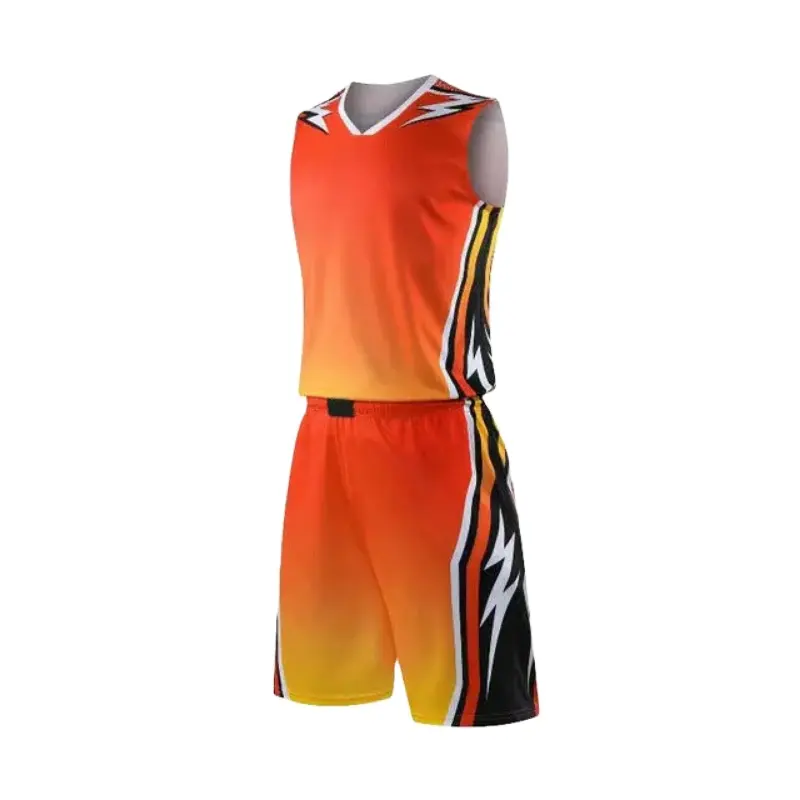 Ropa de equipo Orange Top Trendy Collection Sublimación Slim Fit Premium Hombres Mujeres Niños Conjuntos de uniformes de baloncesto