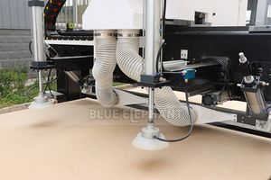 <strong>Auto</strong> <strong>Loading</strong> and <strong>Unloading</strong> Nesting <strong>CNC</strong> <strong>Router</strong> Machine for Cabinet Making with HSD Drill and Saw Spindle