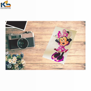 Personalizzato Minnie Mouse fiocco topolino rimovibile parete adesivo stampato UV eco-friendly impermeabile 6x10 pollici casa parete esterna - Product Image 4