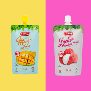 マレーシア製のHALALマンゴーピューレフルーツジュース濃縮低糖ドリンクとアップルとグレープがすぐに出荷可能ボックスサシェ - Product Image 4