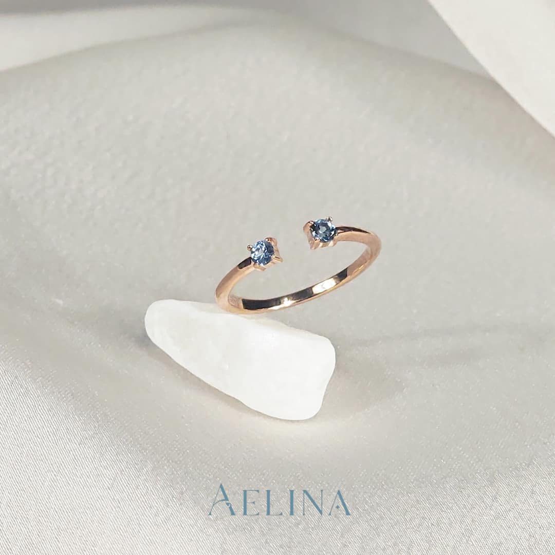 Blue + Blue sapphires