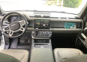 Otomatik şanzıman sol direksiyon ışığı iç deri koltuklar R17 lastik boyutu ile kullanılan 2022 La-ND ro-ver Defender - Product Image 2