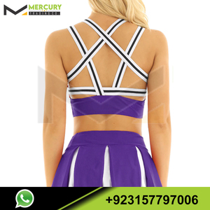Toptan özel süblimasyon amigo üniforma okul tezahürat kız amigo üniforma - Product Image 4
