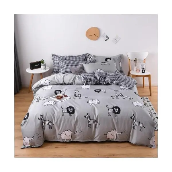 गर्म बिक्री-प्रीमियम पॉलिएस्टर चादरें Bedsheet बिस्तर सेट-100% कपास बिस्तर शीट-अनुकूलित आकार मुद्रित पत्रक