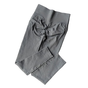 Sport Yoga High Waist Pants Leggings Sport <strong>See</strong> Through Yoga Gym <strong>Running</strong> Quick Dry Pants Scrunch Pants - Product Image 1