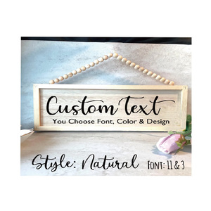 Dấu hiệu báo giá tùy chỉnh, dấu gỗ tùy chỉnh, dấu hiệu cá nhân, dấu hiệu tùy chỉnh cho nhà, dấu hiệu cửa tùy chỉnh, - Product Image 4