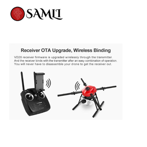 Samli Siyi เครื่องส่งสัญญาณระบบวิทยุ VD28, รีโมทคอนโทรลพร้อมกล้อง FPV IP67กันน้ำสำหรับโดรนฉีดพ่นการเกษตร - Product Image 2