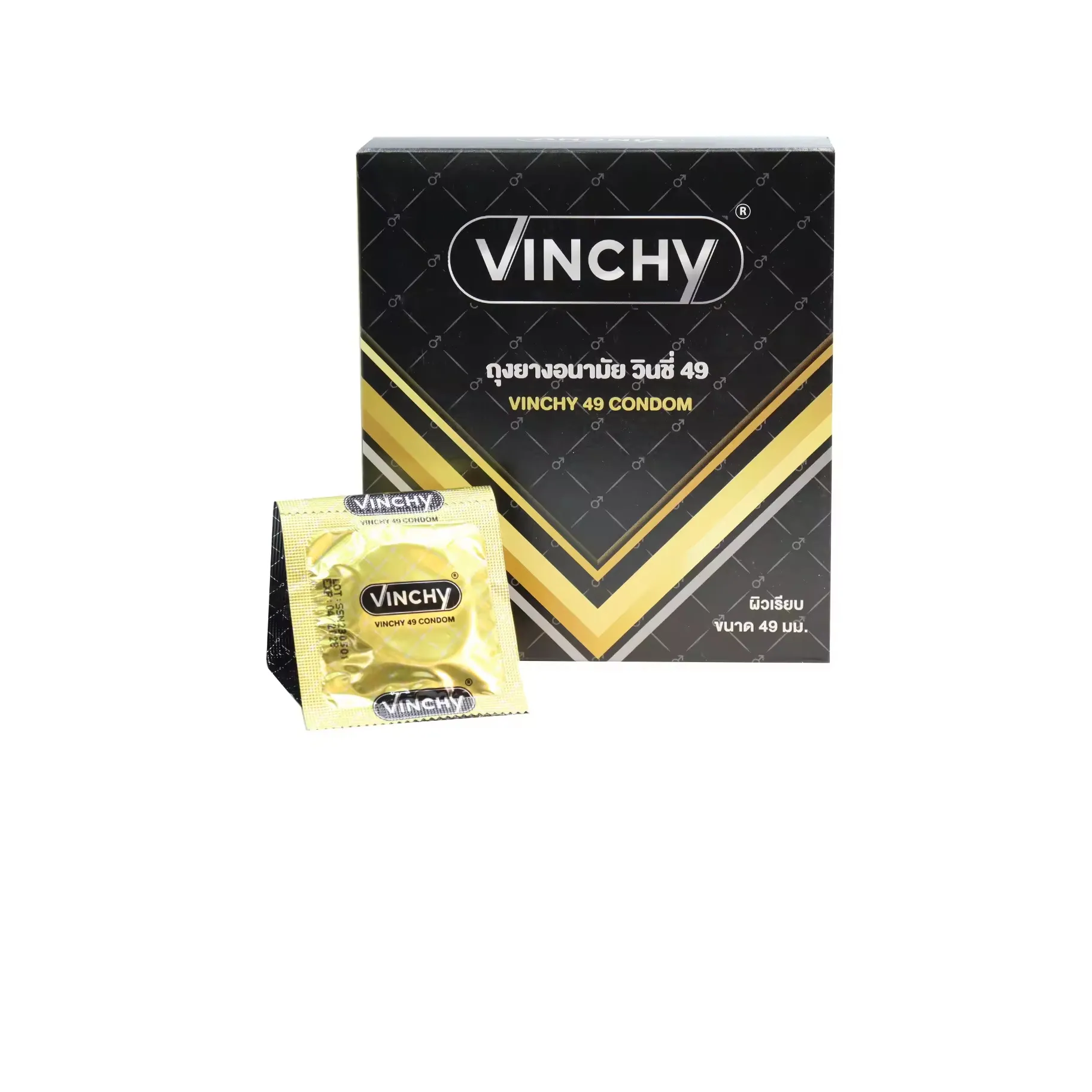 Hot new Brand Vinchy Préservatifs pour hommes en latex de caoutchouc naturel produit de Thaïlande et Offre Spéciale meilleure qualité prix de gros