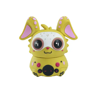 Personalización creativa de goma suave lindo Altavoz Bluetooth de dibujos animados de pequeño dragón verde con función FM tarjeta TF impermeable - Product Image 2