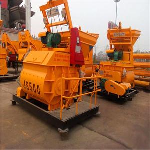 JS500 JS750 JS1000L JS2000L เครื่องผสมคอนกรีตเพลาคู่ เครื่องผสมคอนกรีตความจุขนาดใหญ่