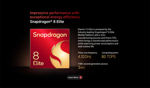 2025 yeni varış Xiaomi 15 Ultra küresel sürüm Snapdragon 8 Elite /Leica 200MP ultra / 80W kablosuz HyperCharge 5410mAh - Product Image 5