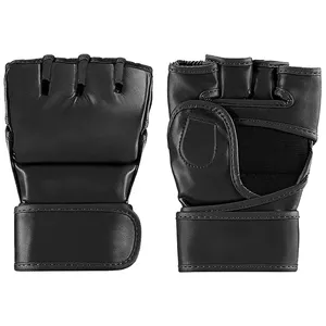 <span class=keywords><strong>2025</strong></span>新款批发定制设计高品质Mma训练手套最佳价格Pu皮革拳击格斗Ufc Mma手套