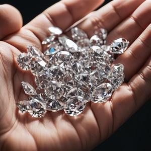 Diamante lucido CVD da 10 a 40 puntatore E colore bianco di purezza allentata eccellente gioiello con diamante da laboratorio rotondo taglio brillante