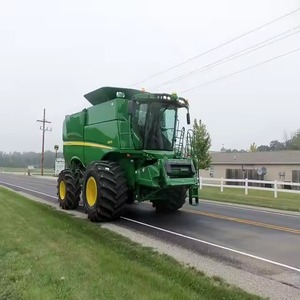 穀物収穫機簡単操作コンバイン収穫機