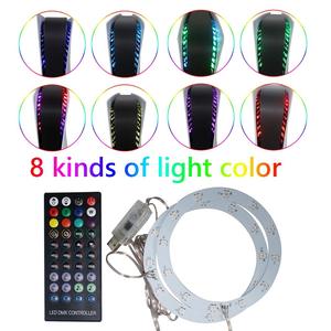 PS5 oyun konsolu için RGB pikap fonksiyonu lamba birden etkileri PS5 5 5 disk dijital baskı için LED ışık şerit oyun aksesuarları - Product Image 6