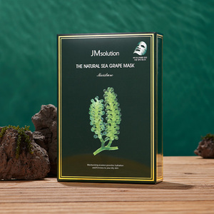 JMSOLUTION Маска из натурального морского винограда, влага, сделано в Корее, лидер продаж, корейский продукт по уходу за кожей оптом (1 единица = 10 штук) - Product Image 5