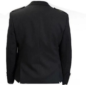 수제 남자의 스코틀랜드 왕자 찰리 킬트 재킷 5 버튼 웨딩 조끼 크기 34-54 내구성 코넷 악기 - Product Image 3