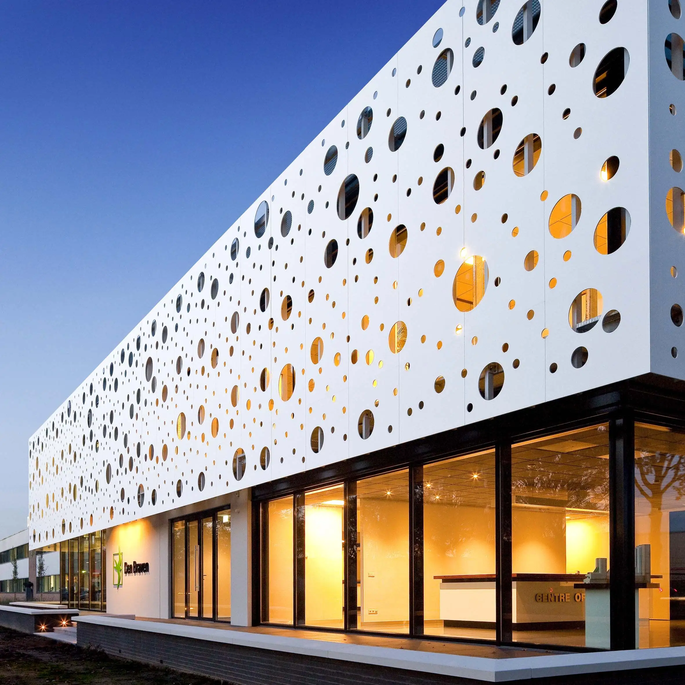 Vendita calda Laser di taglio pannelli decorativi in alluminio per edificio per uffici esterni in metallo facciata facciata facciata tipo di pareti