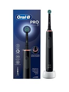 Oral B Pro 3 3000 Cross Action Black Electric Toothbrush