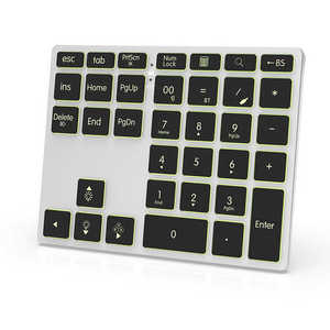 35-Key External ABS <strong>Mini</strong> Wireless <strong>Keyboard</strong> <strong>USB</strong> Interface <strong>Numeric</strong> <strong>Keypad</strong> Android Tablets BT Digital Wireless <strong>Keyboard</strong> New - Product Image 2